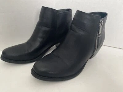 BOTINES MADELINE MUJER NEGRO CREMALLERA LATERAL BLOQUE TACÓN "DARLA" TALLA 9M Foto 1 de 4