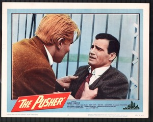 Pusher 11"x14" Lobby Card #2 Robert Lansing Film-Noir
