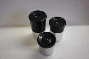 Telescope .965" Size Three (3) Eyepiece Set 6mm 12.5mm 20mm - Ships from USA - Picture 1 of 2