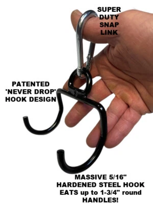 Gancho de puxar para cima PERNAS DE PORCO - Imagem 1 de 4