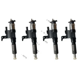4X Fuel Injector For Denso ISUZU 4HK1 6HK1 095000-5341 095000-5342 - Picture 1 of 4