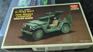 Academy 1/35 Kit #1325 U.S. Army M-151A2 Mutt Tow Missile Launcher with ISSUES - Picture 1 of 11