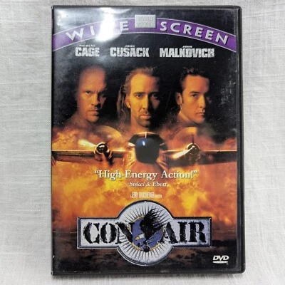Con Air DVD 1997 action movie prison plane John Cusack Nicolas Cage Simon West - Image 1 of 4