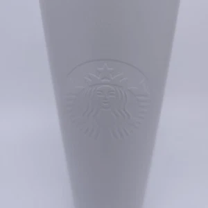 Starbucks Holiday 2021 Icy White Stainless Steel Cold Cup 16oz Grande Tumbler - Picture 1 of 12