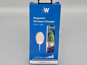 Just Wireless Magnetic Charger - White **OPEN BOX** - Picture 1 of 3