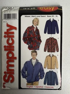 Simplicity 5387 It's So Easy Pattern Size A XS-XL Uncut Vintage 2003 - Picture 1 of 2