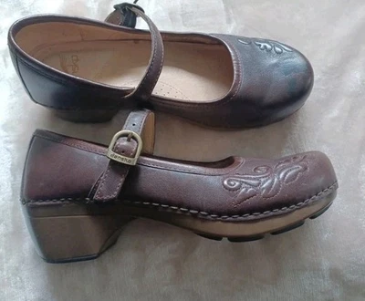 Dansko Savanna Mary Jane heel Shoes Clogs 40 US 9.5 10 M - Image 1 of 4