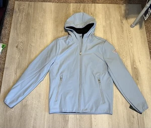 Guess Men's Powder Blue Long Sleeve Jacket w/Hood - Picture 1 of 15