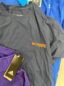 Men's Clothing ADIDAS, COLUMBIA, KARL LAGERFELD, Wholesale Lot 11 items, $527 - Picture 1 of 8