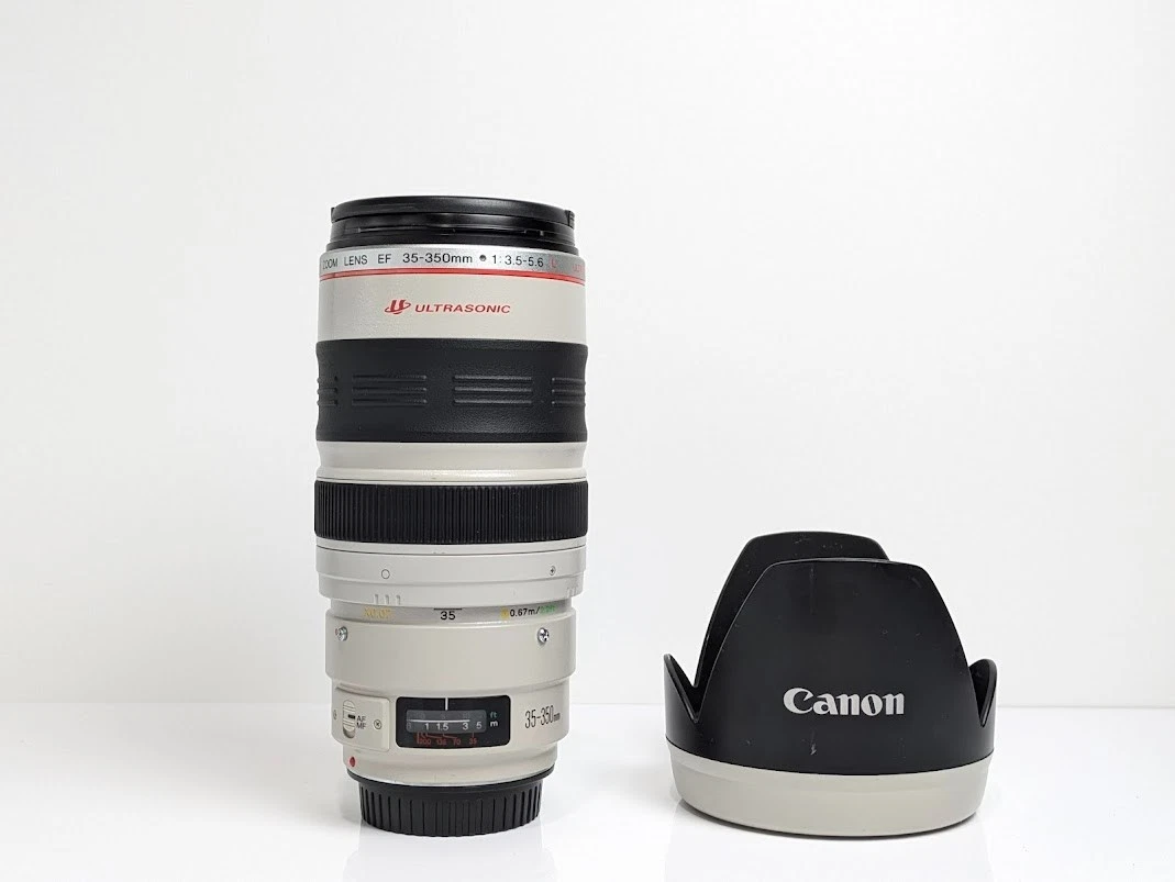 Canon EF Camera Lenses 35-350mm Focal f/3.5-5.6 Maximum Aperture