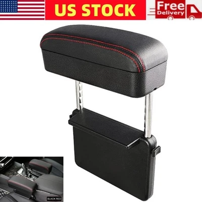 Car Armrest Storage Box Adjustable Vehicle Center Console Extension Armrest Pad - Image 1 of 4