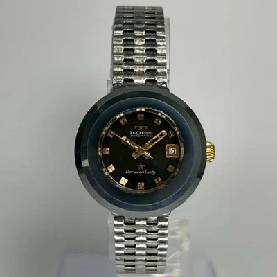 TECHNOS Borazon Lady Swiss made automatic winding carbide case - Image 1 of 4