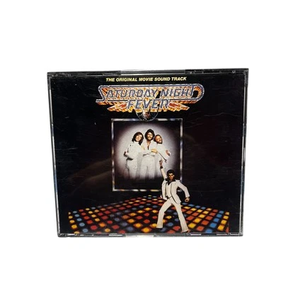 Saturday Night Fever - Original Movie Soundtrack - Bee Gees 2 CD Set Case Crack - Image 1 of 4