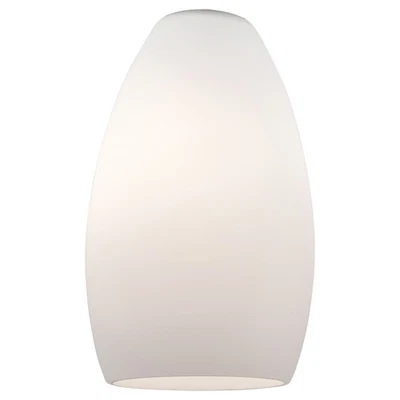 Access Lighting 23112 Inari Silk 5" W x 9" L Glass Lighting Shade - Opal - Image 1 of 4