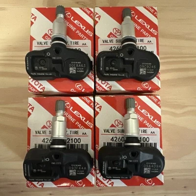 New TPMS Set Stem 42607-02100 315mhz For 2024 Toyota Corolla GR Hatchback - Image 1 of 3