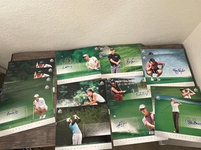 (14) 2004 Upper Deck SP Signature Golf 8x10 autógrafos, Se Ri Pak, Karrie Webb... Foto 1 de 4
