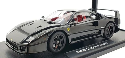 KK Scale 1/18 Scale Diecast KKDC180812 - Ferrari F40 Lightweight - Black - Image 1 of 4