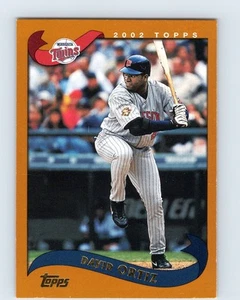 2002 Topps #489 David Ortiz Minnesota Twins Baseball Card - Picture 1 of 2