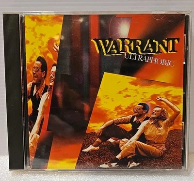 WARRANT - ULTRAPHOBIC (CD, 1995) Metal OOP DISC MINT - Image 1 of 4