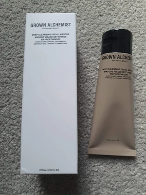 NEW GROWN ALCHEMIST ~ Deep Cleansing Facial Masque Cranberry ~ 75ML RRP £41 - Image 1 of 4