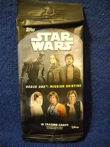2016 Topps Star Wars Rogue One Mission Briefing JUMBO PACK - Picture 1 of 2