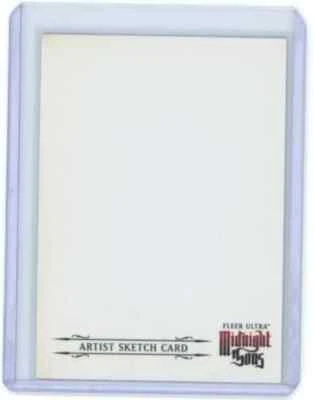 Marvel 2023 Fleer Ultra Midnight Sons Artist Sketch Card Blank 1/1 C5 - Image 1 of 2