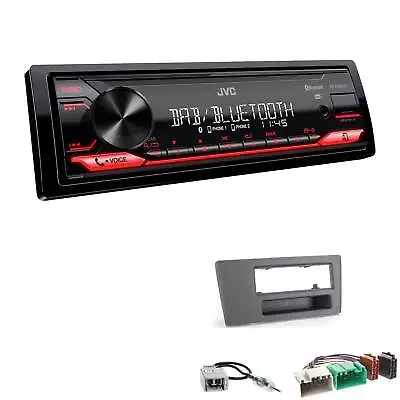 JVC KD-X282DBT Auto Radio Bluetooth DAB+ USB für Volvo XC70 2000-2004 - Bild 1 von 4