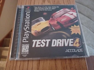 Test Drive 4 PS1 Playstation CIB Complete - Picture 1 of 7