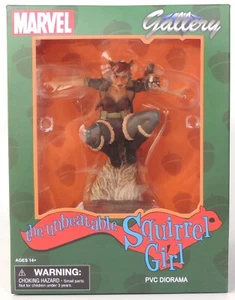 The Unbeatable Squirrel Girl PVC Gallery Diorama Diamond Select Marvel (SEALED) - Picture 1 of 8