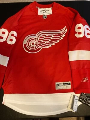 Tomas Holmstrom Signed Detroit Red Wings Jersey with JSA COA - Image 1 of 3