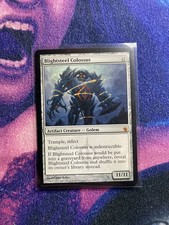 MTG Magic Blightsteel Colossus x1 Mirrodin Besieged NM