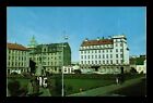 DR JIM STAMPS US TOWN GREEN AND BORG HOTEL REYKJAVIK ICELAND UNPOSTED POSTCARD