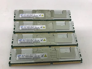 16GB (4x4GB) Dell PowerEdge 1950 2950 T5400 T7400 Memory PC2 5300F 667MHz - Picture 1 of 2
