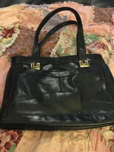 Lou Taylor Made In Italy Handbag With Flip Mirror & Attached Coin Purse~VTG 1960 - Picture 1 of 12