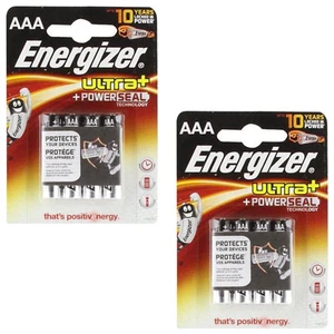 2X Pack of 4 Energizer Max AAA 1.5V Alkaline Power Seal Batteries LR03X - Picture 1 of 1
