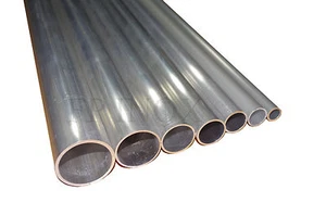 (2er Set) Aluminiumrohr 25 mm dick 2 mm Länge 98,50 cm - Bild 1 von 1