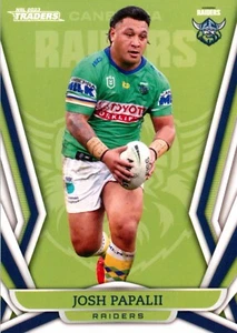 2023 CANBERRA RAIDERS NRL Card JOSH PAPALII Traders - Bild 1 von 3