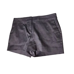 LOFT Riviera Shorts Black Cotton Blend Casual Everyday Size 8 - Picture 1 of 8
