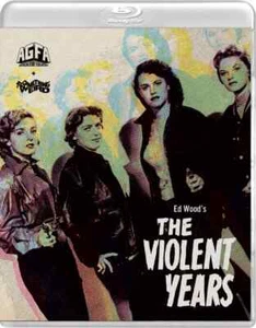 The Violent Years Blu-Ray AGFA Something Weird 1956 Girl Gang Noir - Picture 1 of 1