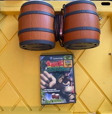 Donkey Kong Jungle Beat With DK Bongos (Nintendo GameCube, 2005) Both Tested