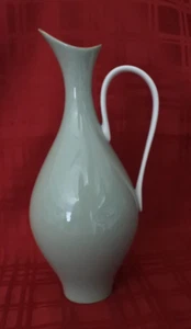 Lenox Pitcher Vase 9" Century Collection Light Green Jade RARE - Picture 1 of 4