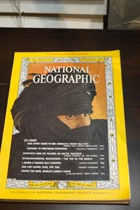 Vintage November 1965 National Geographic Journal Magazine Paperback Book - Foto 1 di 20