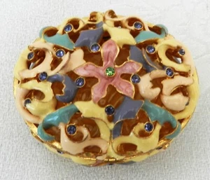 D&C Interiors A/S  Schmuckdose, Schatulle, Hand made, vergoldet, OVP - Bild 1 von 12