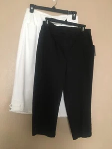 Sie bekommen beide Hosen! Napa Valley Hose Gr.: 10 Farben: schwarz-weiß - Bild 1 von 10
