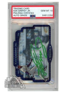 Ken Griffey Jr 1996 Upper Deck SPX Autograph Card #KG1 PSA/DNA 10 (Green)