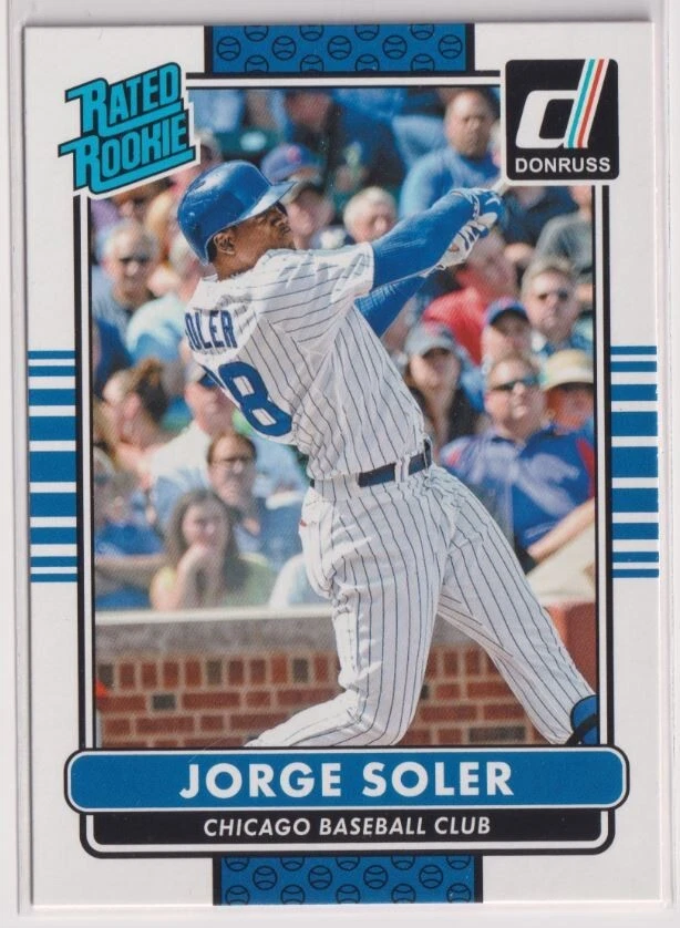 2015 Donruss #37 Jorge Soler RC - Image 1 of 1