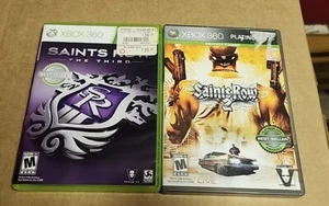 XBOX 360 SAINTS ROW 2 & SAINTS ROW 3 - Picture 1 of 3