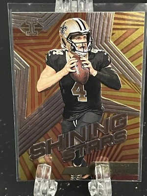 DEREK CARR-----2023 PANINI-----ILLUSIONS-----SHINING STARS---NEW ORLEANS SAINTS - Image 1 of 2