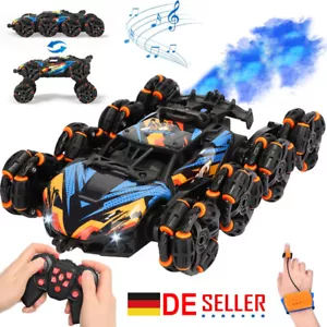 Kinder Ferngesteuertes Auto mit Handsteuerung Rc Auto, RC Stunt Car 8WD Crawler - Bild 1 von 14