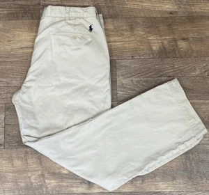 Polo Ralph Lauren Men's Pants Preston Pant Chinos Khaki Size 36x32 Cotton - Picture 1 of 10